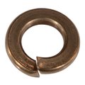 Midwest Fastener Split Lock Washer, For Screw Size 5/16 in Silicon Bronze, Bronze Finish, 10 PK 37406